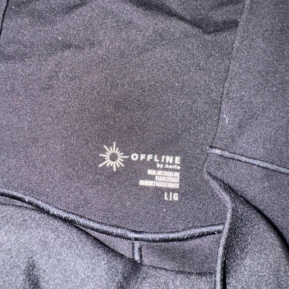 Aerie Offline Real Me High Waisted Flare Leggings - Picture 3 of 4